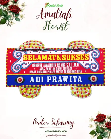 Papan Bunga Ucapan Selamat Sempalwadak